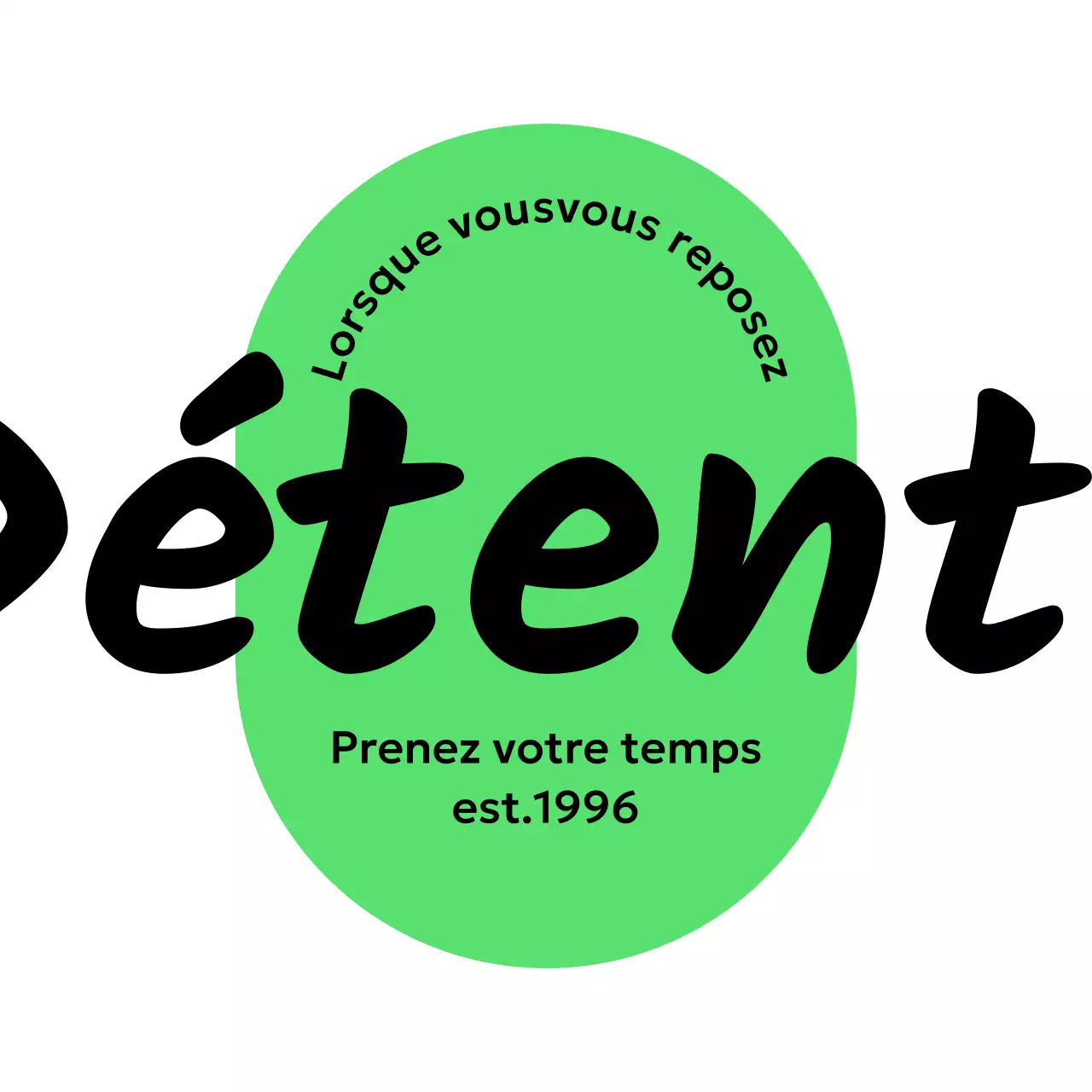 Marchandises simples de café avec des formes arrondies et des polices cursives