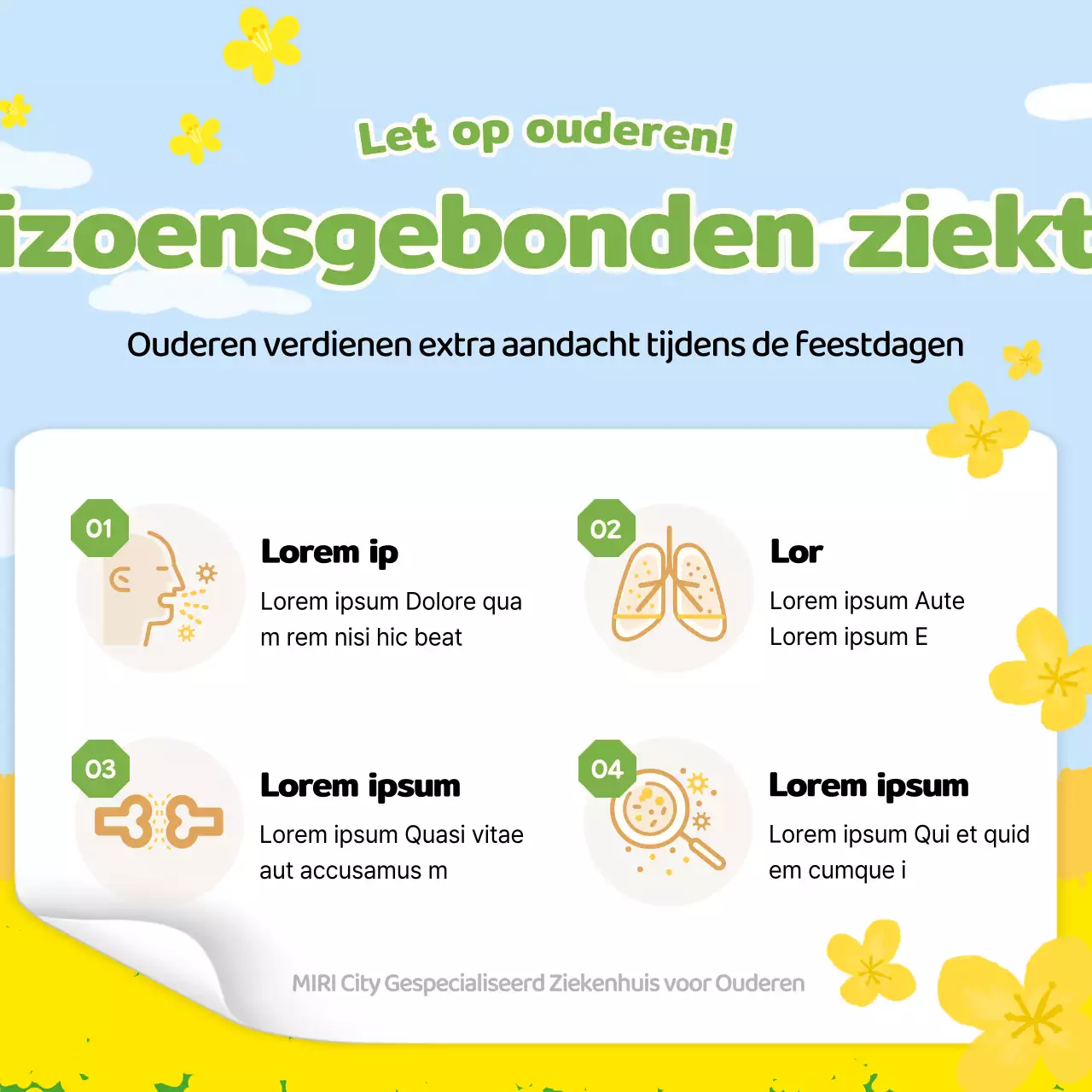Gezondheidstips voor de mooie lentekleur groen en geel
