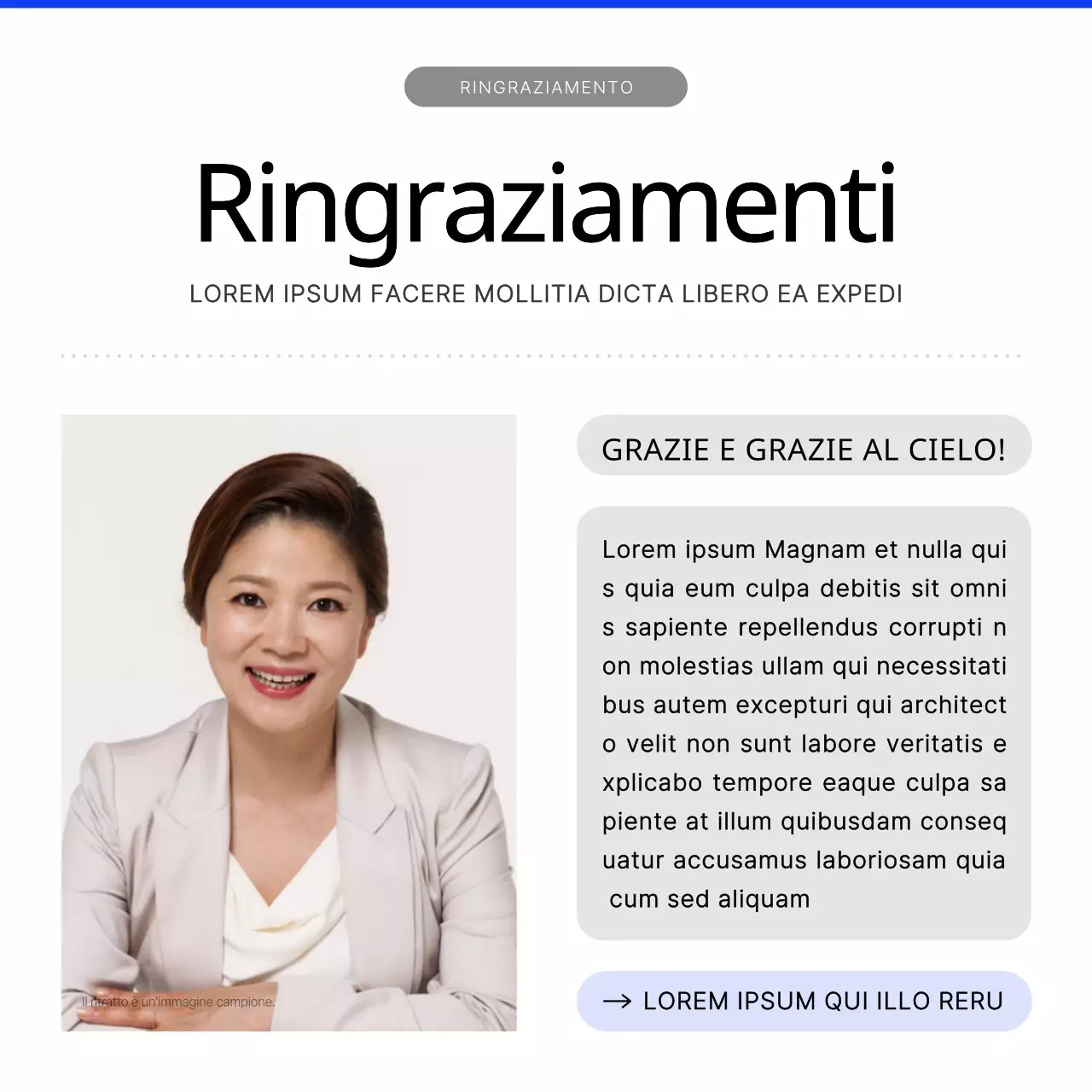 Una moderna guida alla raccolta fondi in blu e bianco