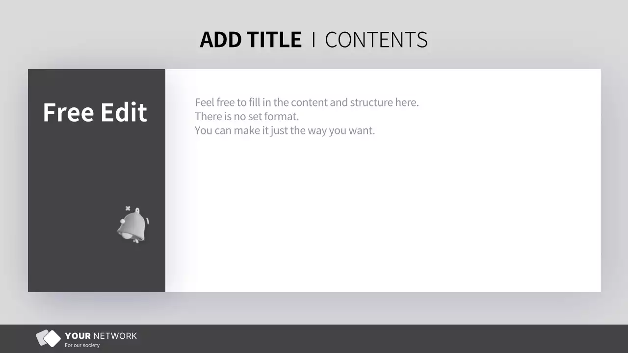 Simple, gray-and-white reports for NGOs