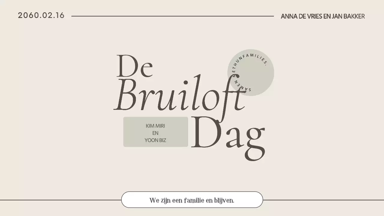 Een eenvoudig, makkelijk te maken beige aperitiefvideo