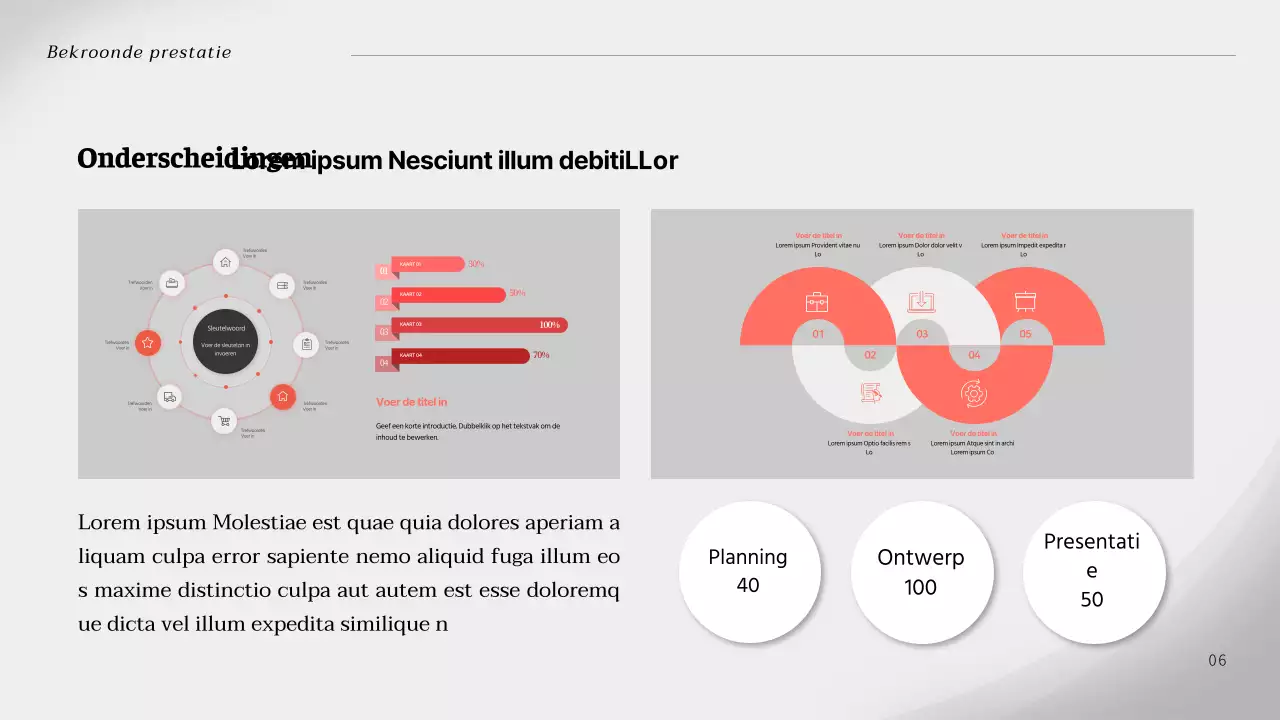 Een eenvoudige, grijze sollicitatiebrief