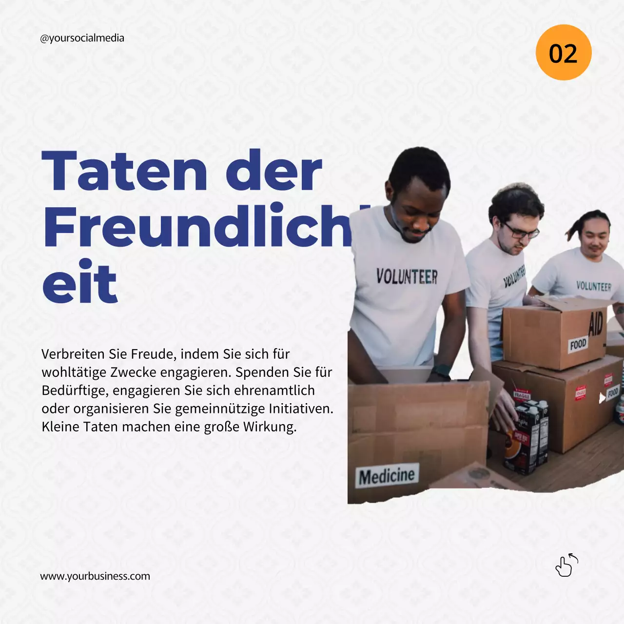 Blue Orange Einfache Ramadan-Tipps Anleitung