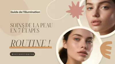Guide de soins de la peau simples pour les personnes de couleur beige et brune