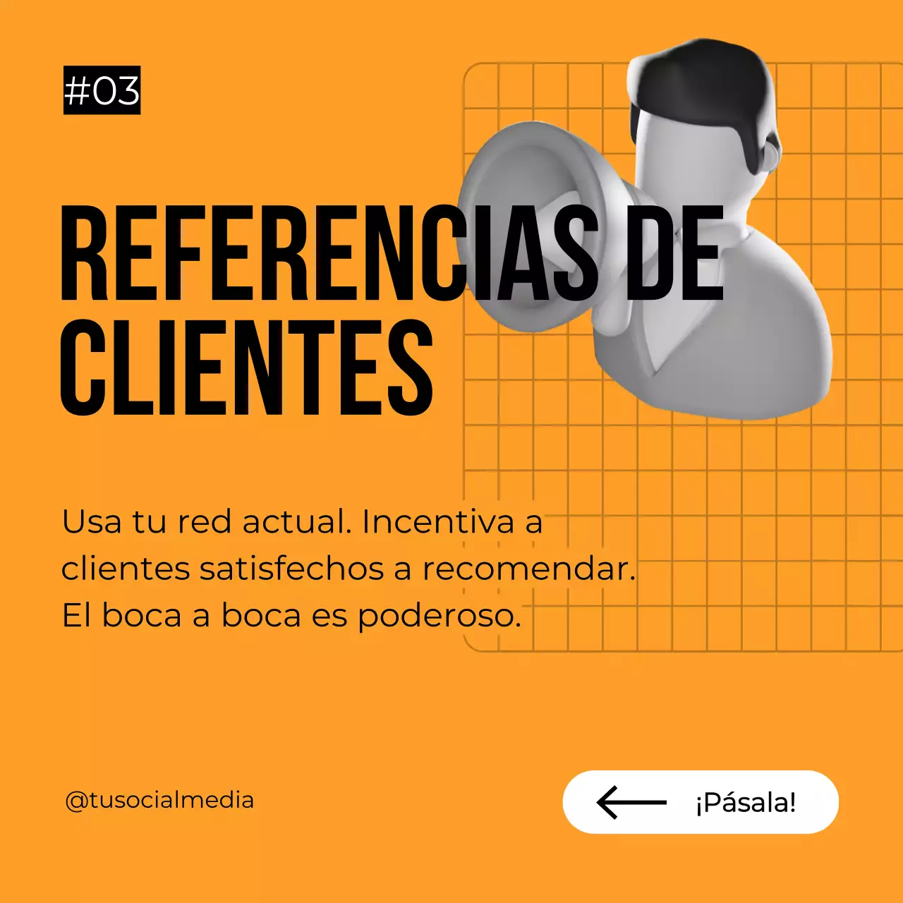 Guía de estrategia de ventas naranja y gris para pequeñas empresas