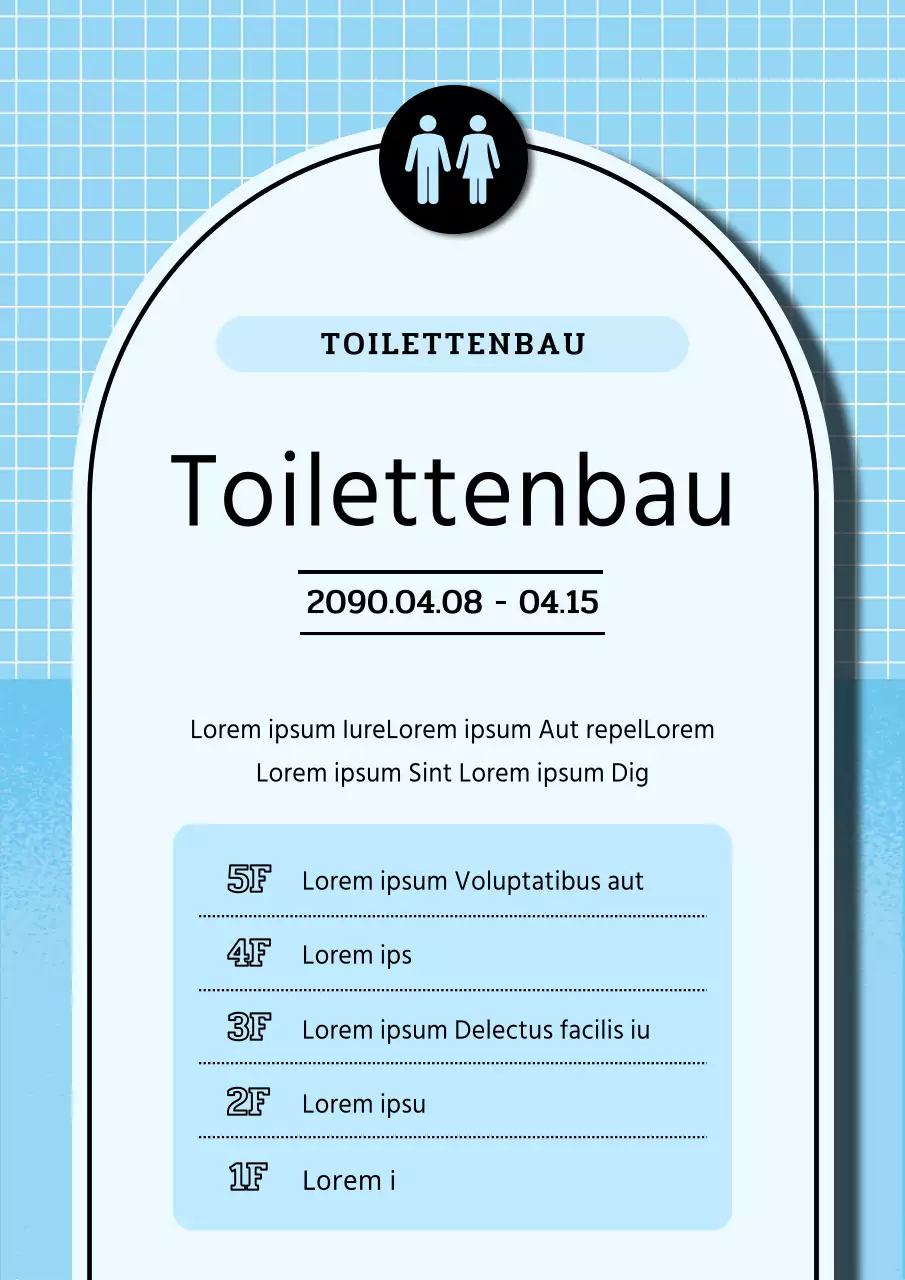 Beige und grün moderne Aufzugskonstruktion Hinweis