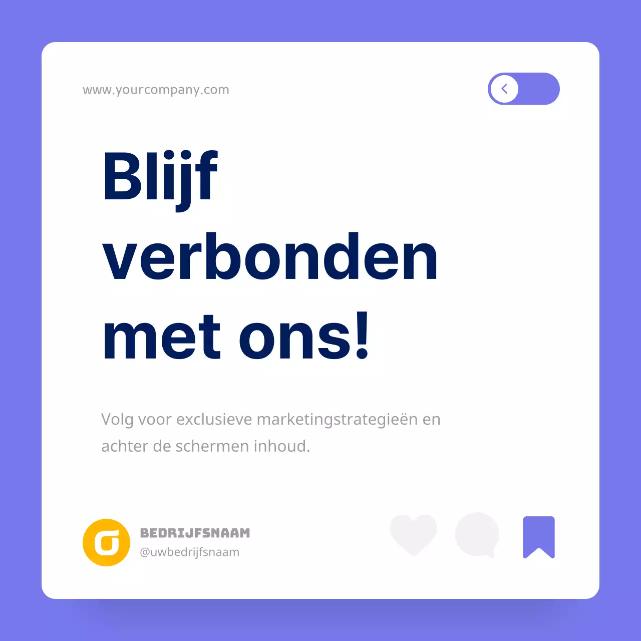 Wit Paars Minimaal Social Media Marketing Tips Publiciteit