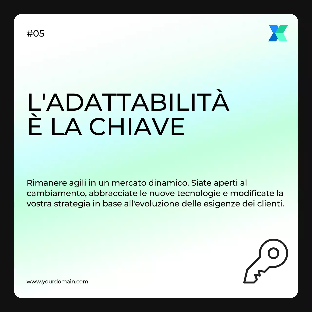 Guida alla strategia di vendita del marketing moderno bianco e verde