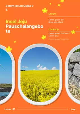 Einfache Inlandsreise-Paketanzeige in lila