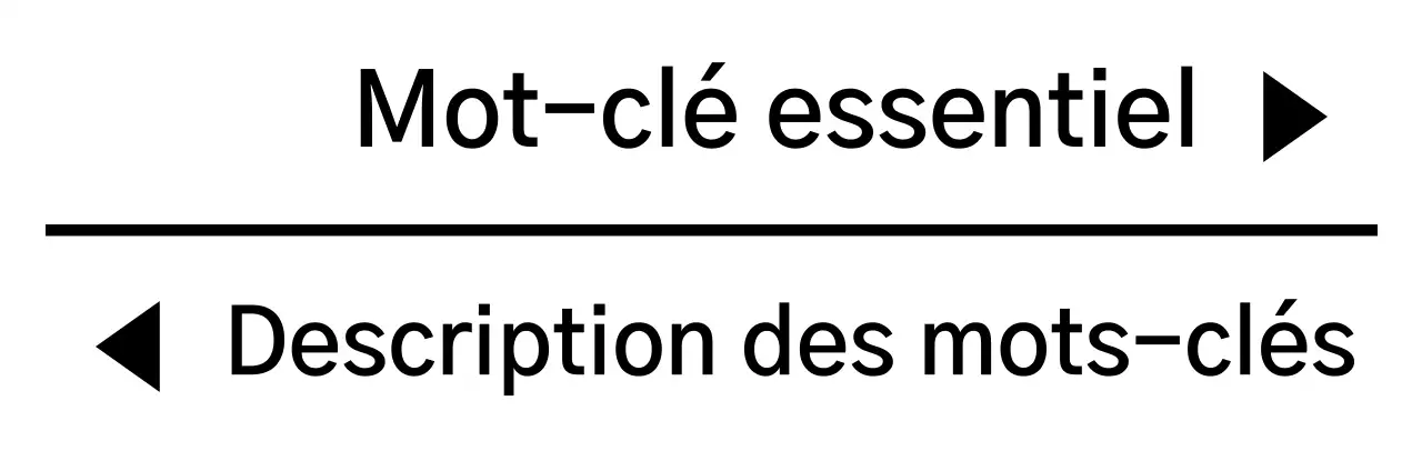 Concevoir un libellé pour écrire ce que vous voulez qu'il dise