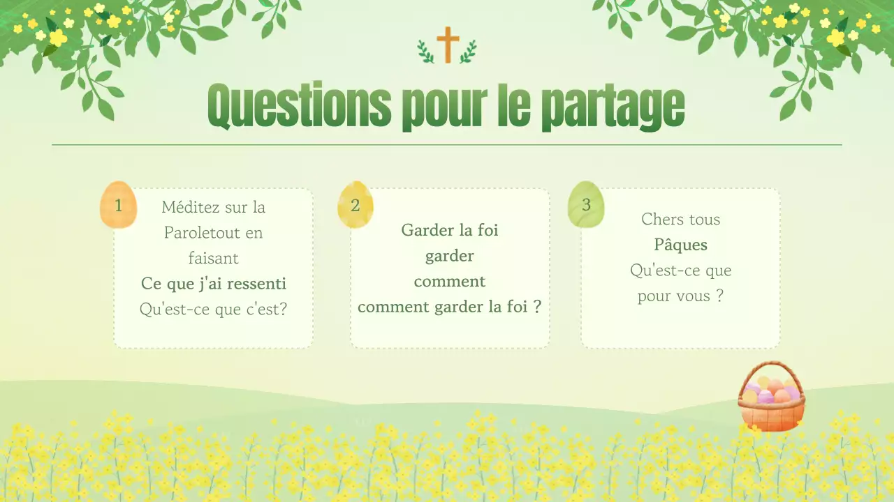 Un guide pour des cultes de Pâques naturels en chartreuse et en jaune
