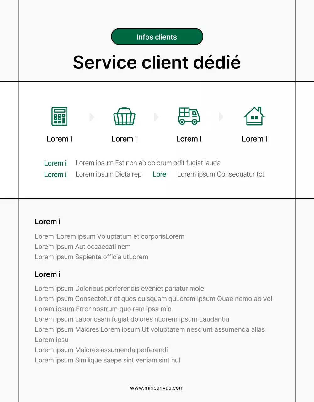 Promouvoir des cosmétiques simples et naturels en vert et blanc