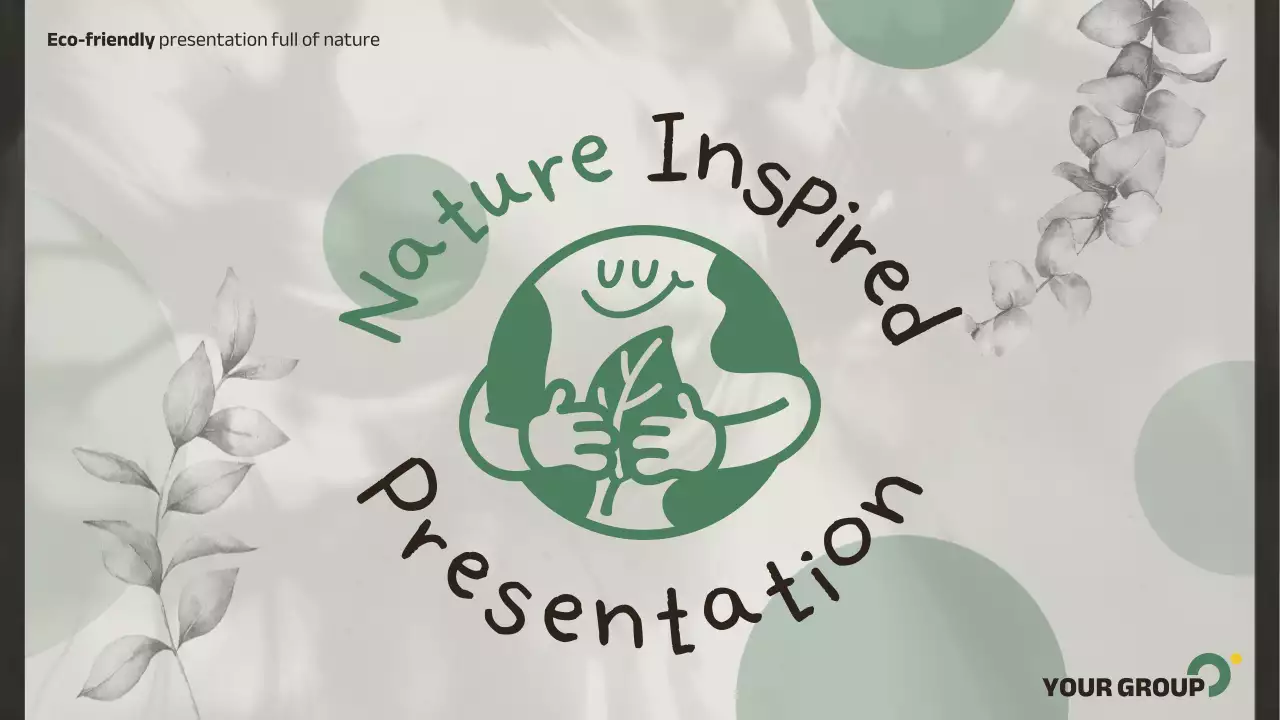 Green Minimal Nature Presentation