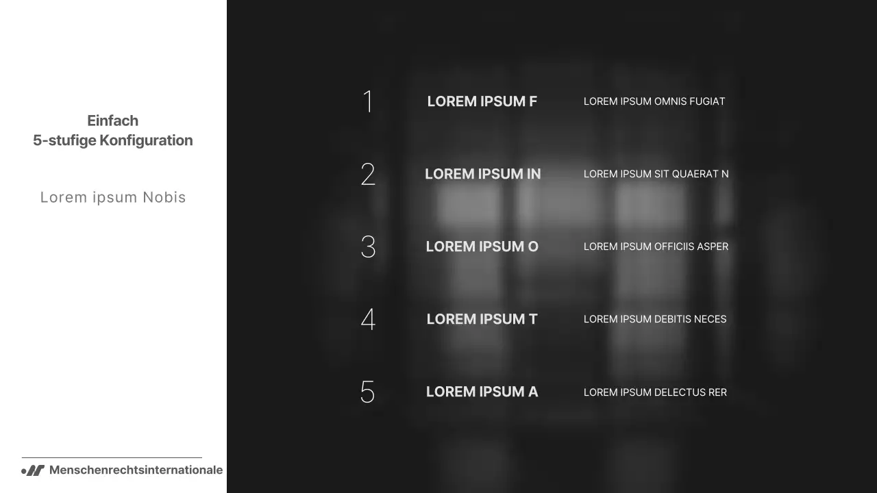 Schwarzer und weißer, einfacher, aber aussagekräftiger Bericht für NGOs