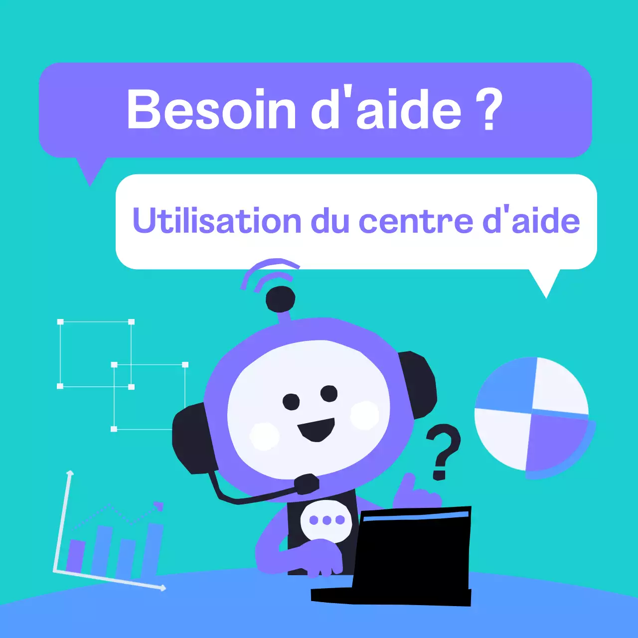 L'annonce de la consultation du chatbot IA simple de Mint et Bora