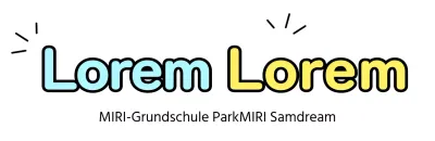 Ein niedlicher und kuscheliger Glückwunsch zur Einschulung mit einer abgerundeten Schrift und punktuellen Illustrationen