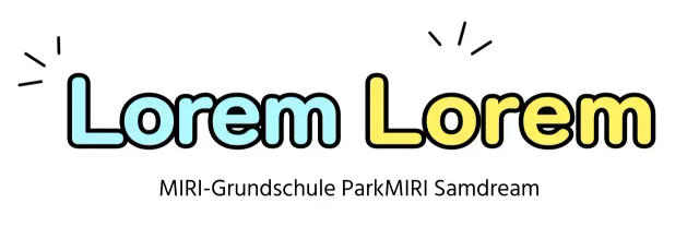 Ein niedlicher und kuscheliger Glückwunsch zur Einschulung mit einer abgerundeten Schrift und punktuellen Illustrationen