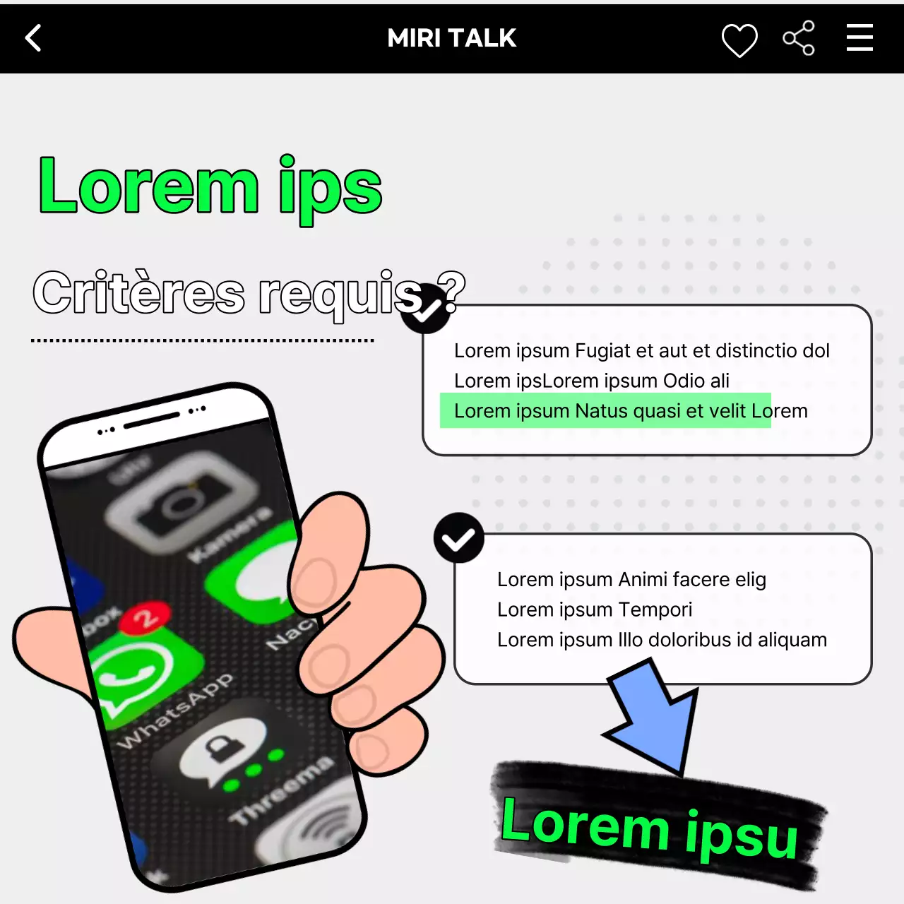 Distributeur de téléphones portables kitsch en vert et noir expliqué