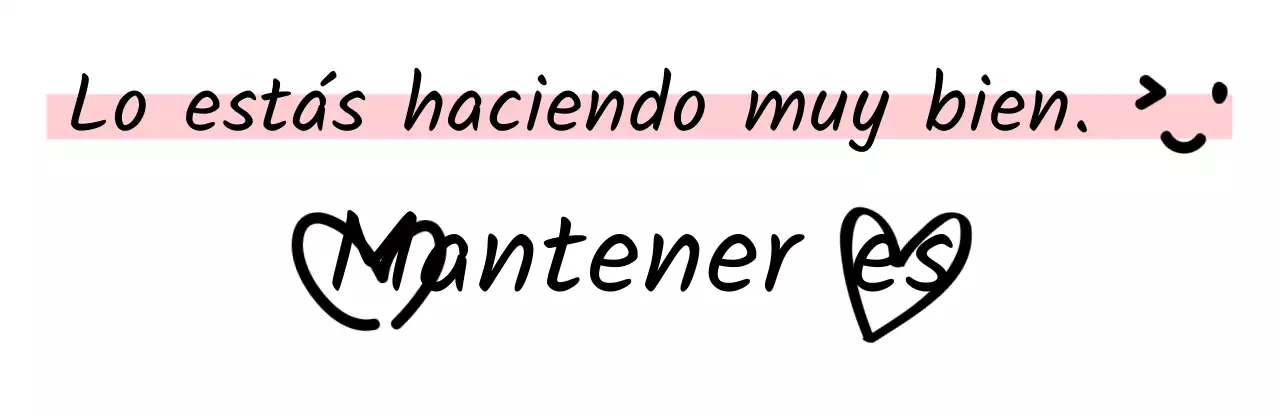 Diseñar frases que transmitan ánimo afectuoso