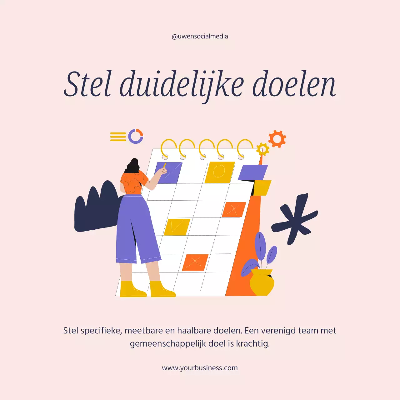 Beige en paars Trendy Team Harmony Tips & Gids