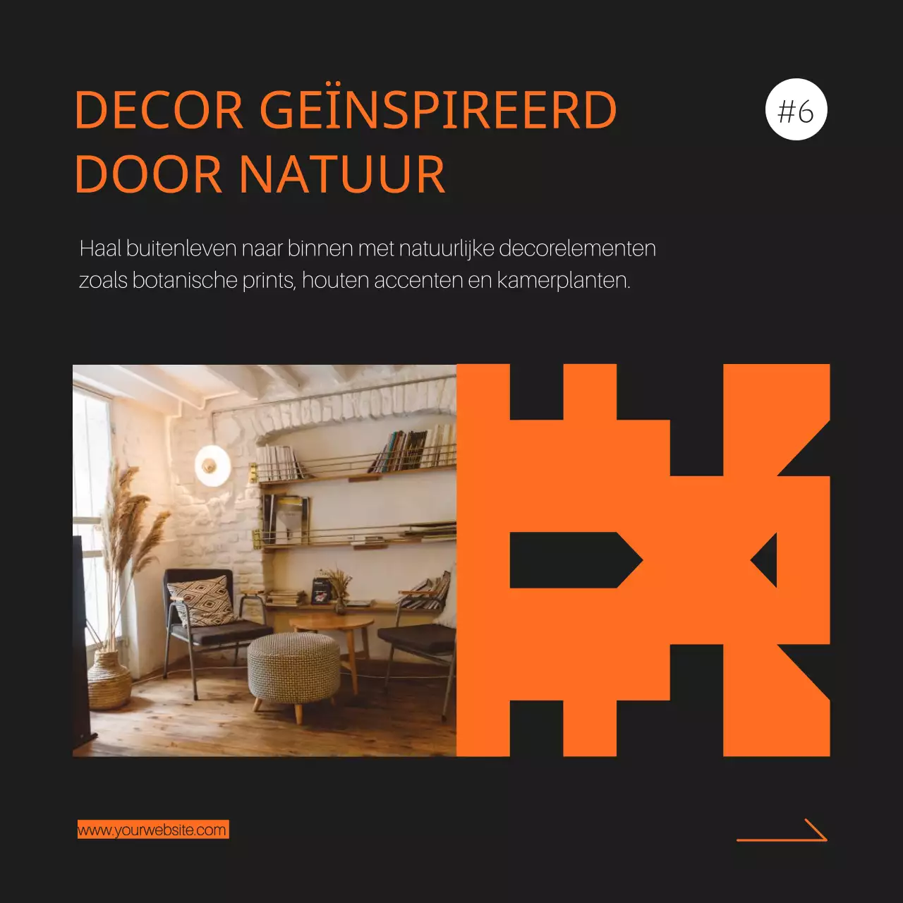 Zwart Oranje Elegante Home Decor Ideeën Gids