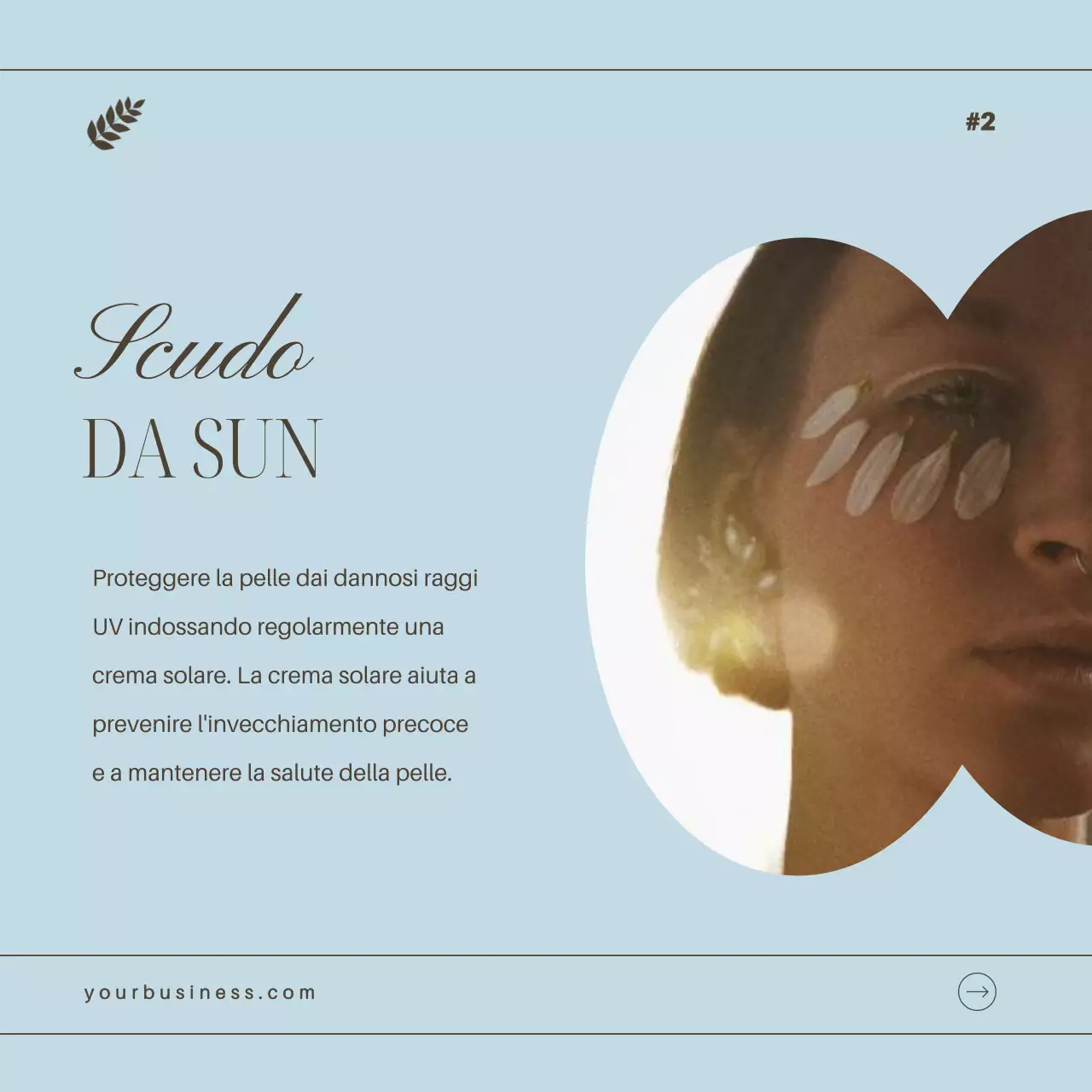 Guida ai consigli segreti per la cura della pelle in blu e marrone