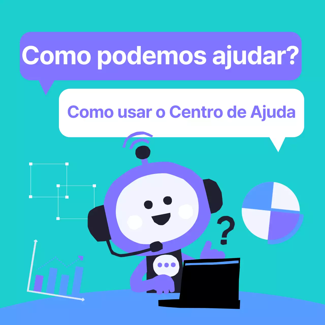 Anúncio de consulta do chatbot de IA simples Mint e Bora