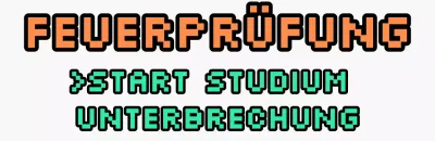 Design im Stil eines Retro-Beatgames