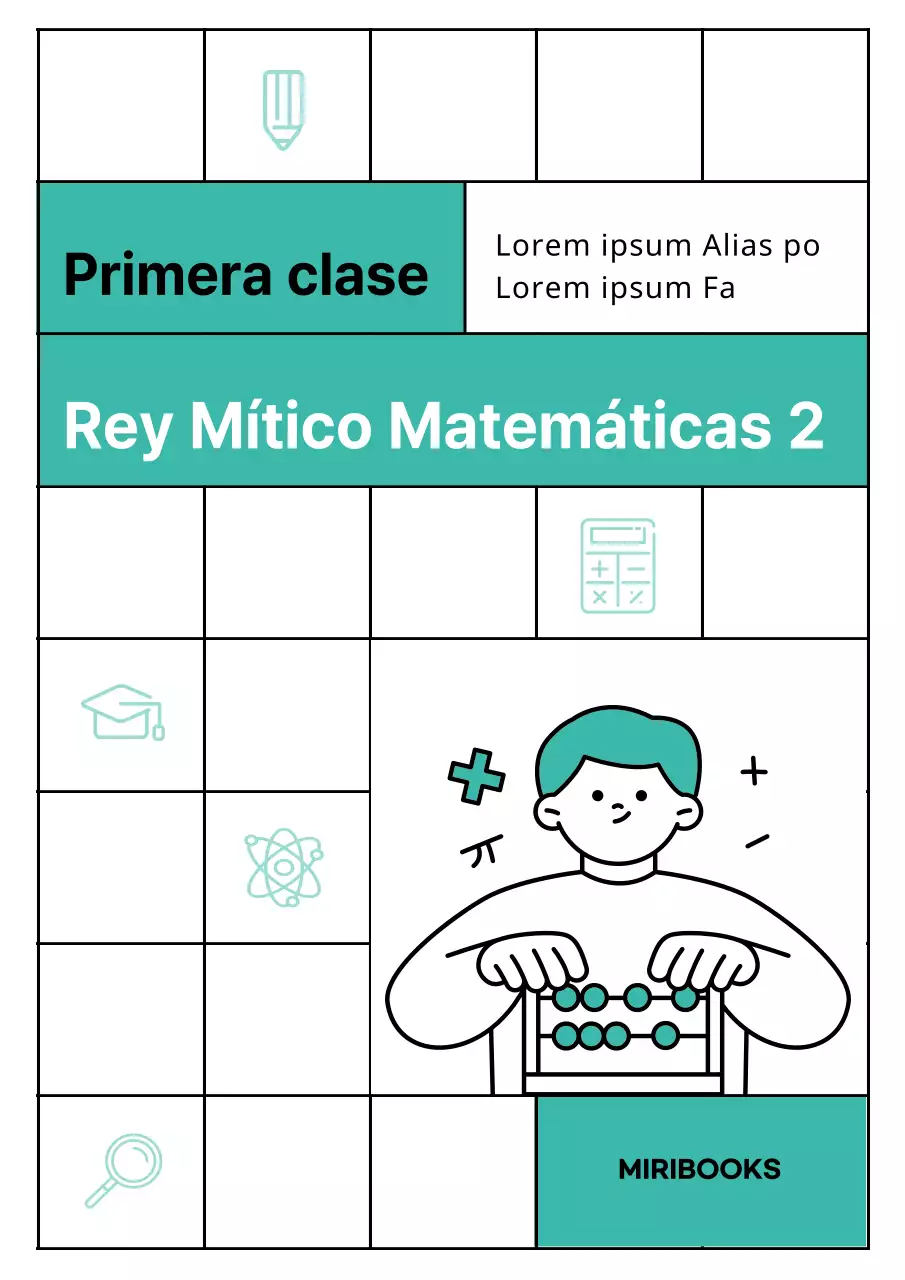 Bonitos cuadernos escolares en blanco y menta