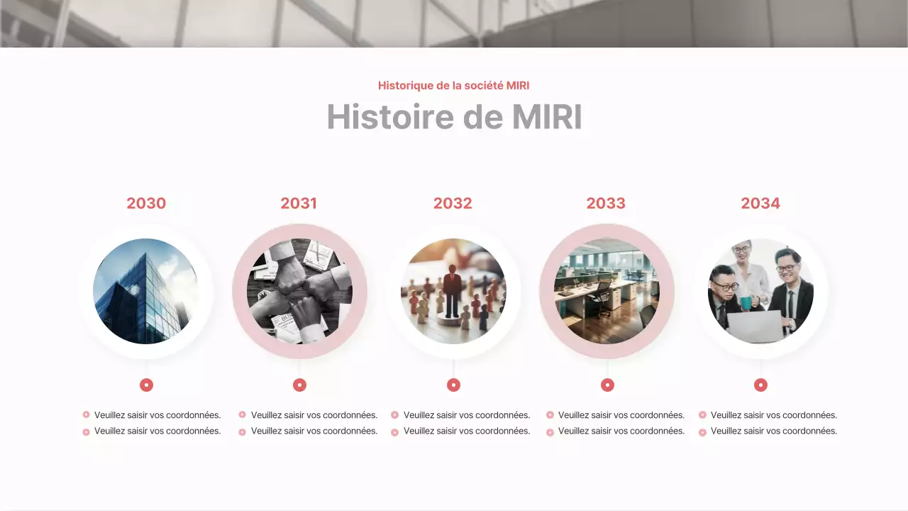 Un simple prospectus d'entreprise en rouge