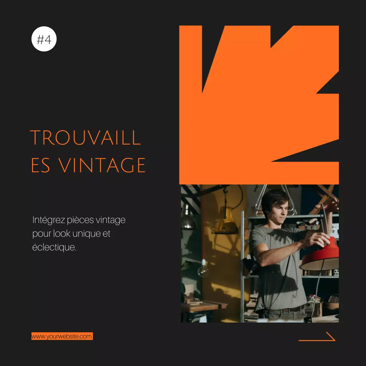 Guide des idées de décoration d'intérieur élégantes noir-orange