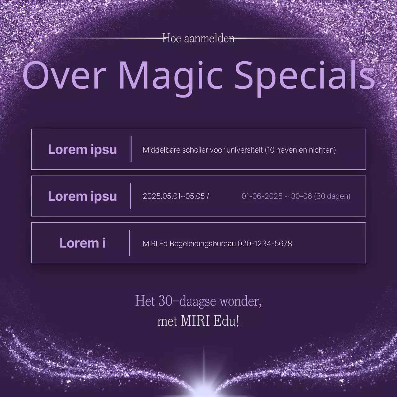 Bora en Yeonbora's luxe SAT-school promoten