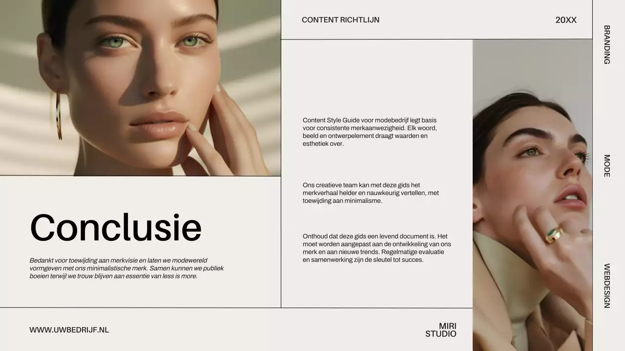 Ivory Stijlgids Modern Merk Strategie