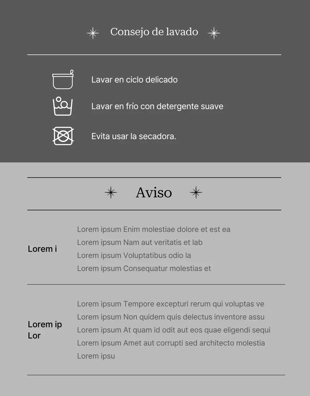 Promover la ropa de cama gris y moderna