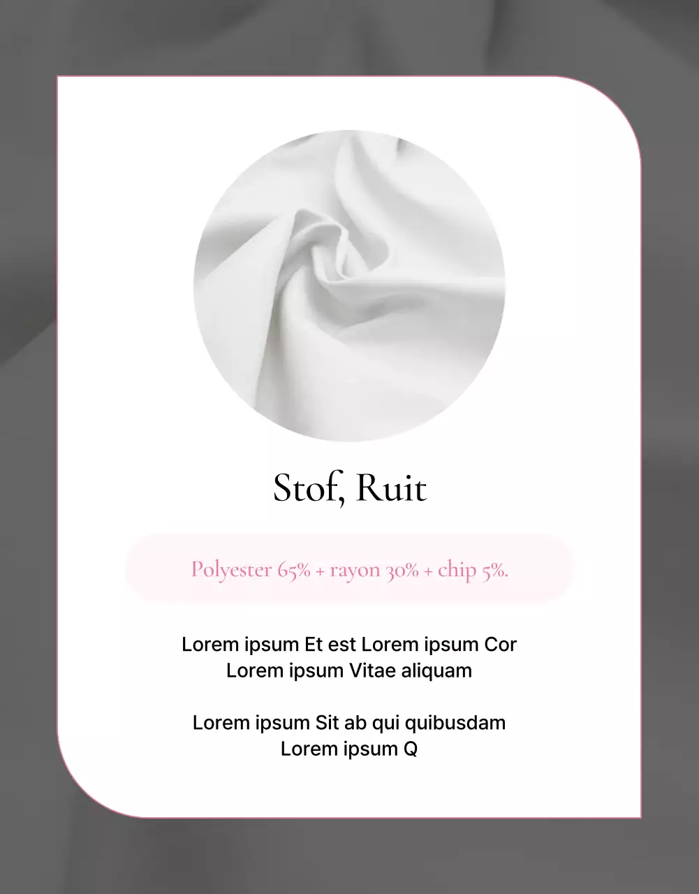 Promoot productpagina's voorjaarsmode in roze