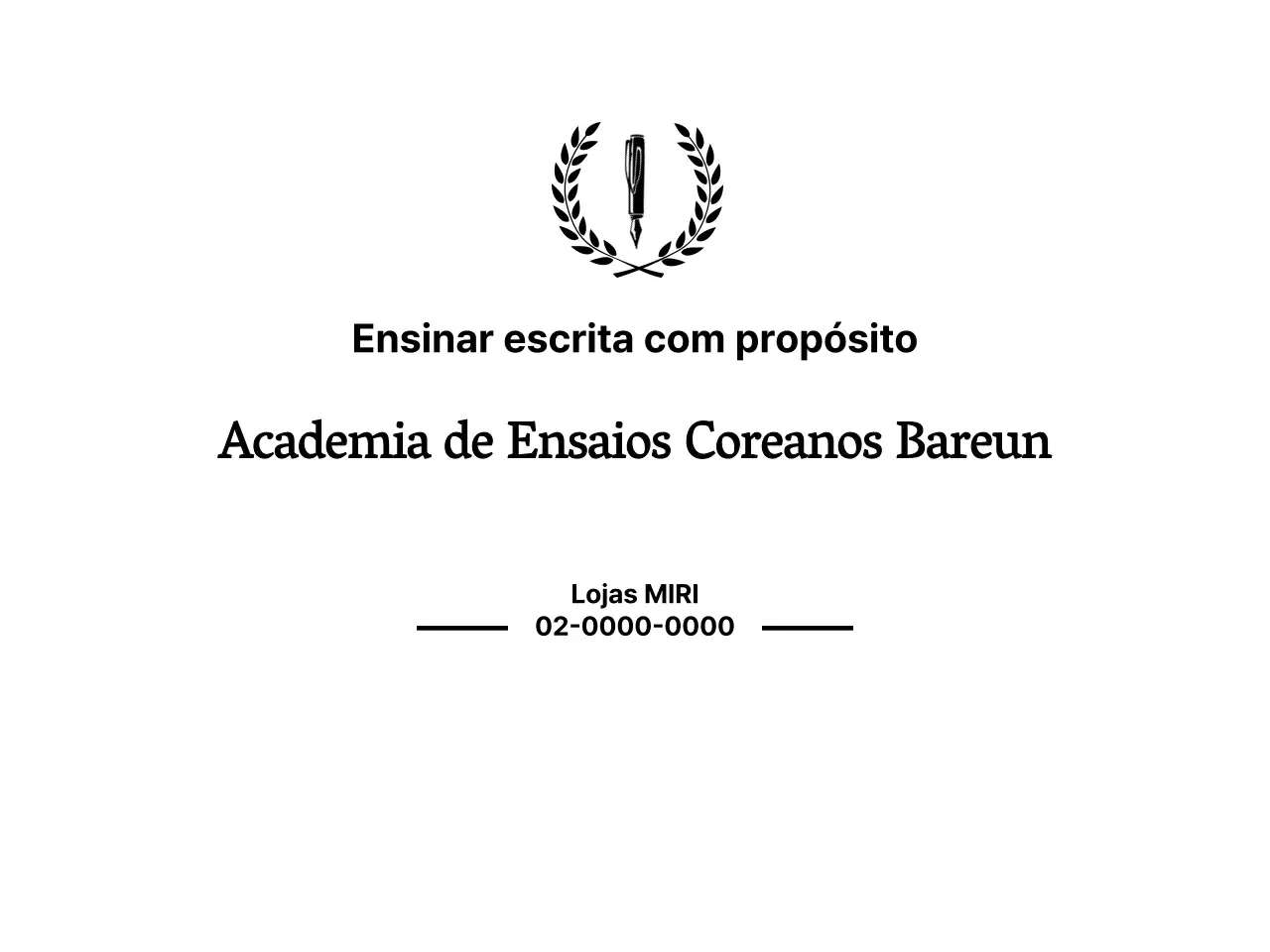 O design escolar transmite peso com uma disposição tipográfica simples