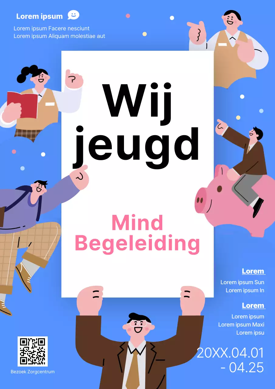 Over psychologische begeleiding in blauw