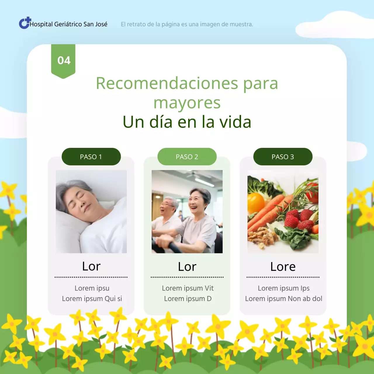 Guía de precauciones sanitarias estacionales para mayores con viruela amarilla y verde