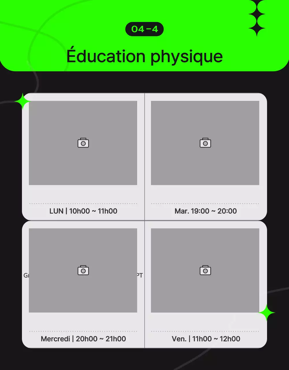 Promouvoir un centre moderne d'apprentissage tout au long de la vie en marron et noir