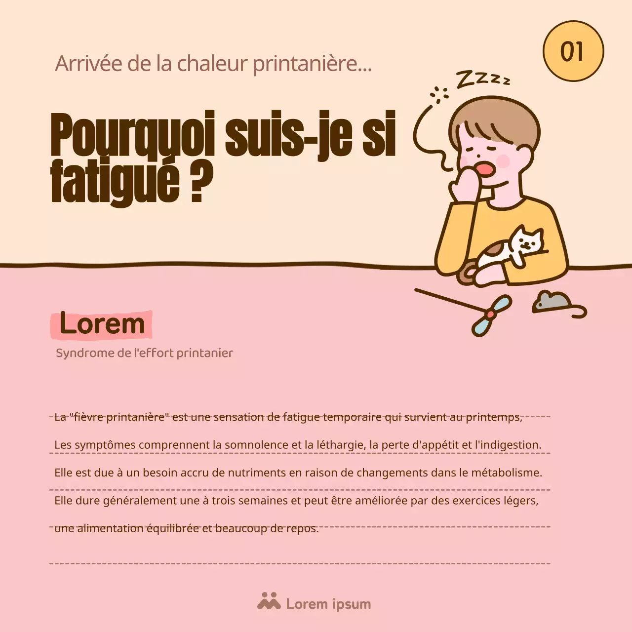 La fièvre du printemps dans toute sa gloire jaune et rose