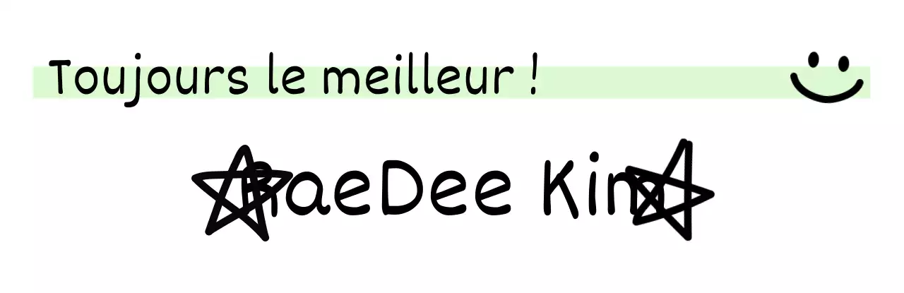 Concevoir des phrases qui transmettent un encouragement affectueux