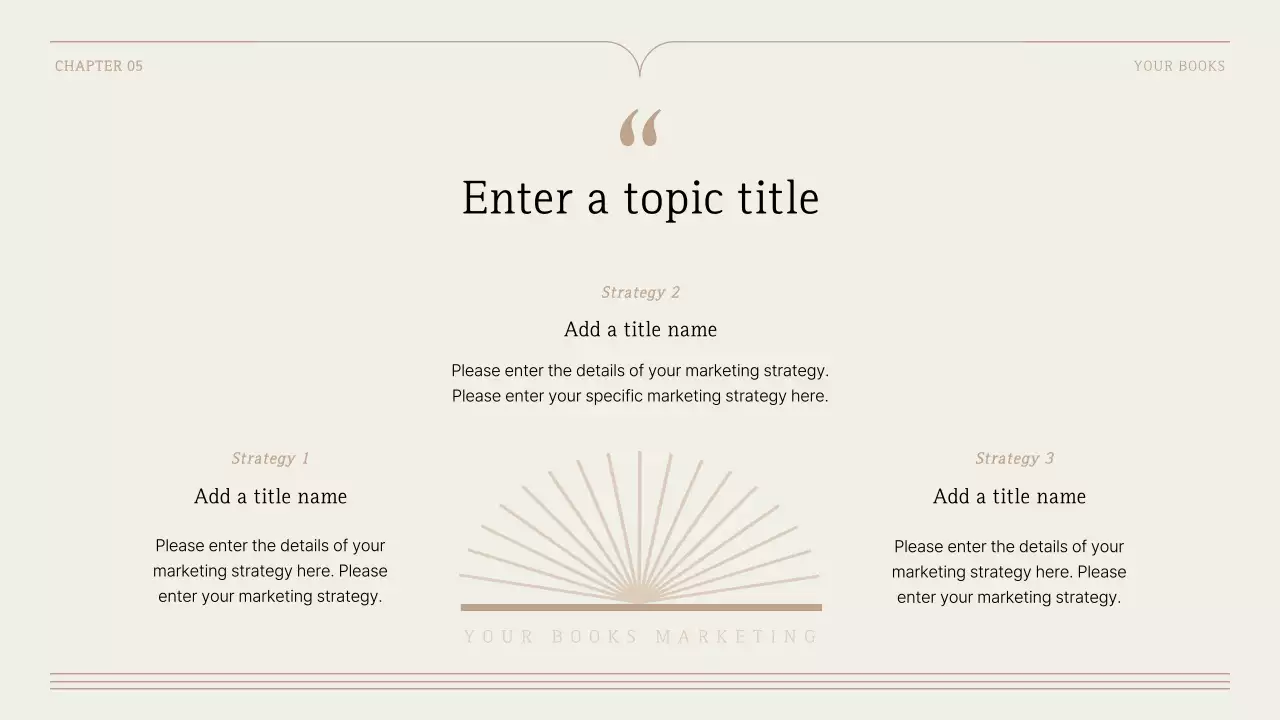 Beige Minimal Book Presentation