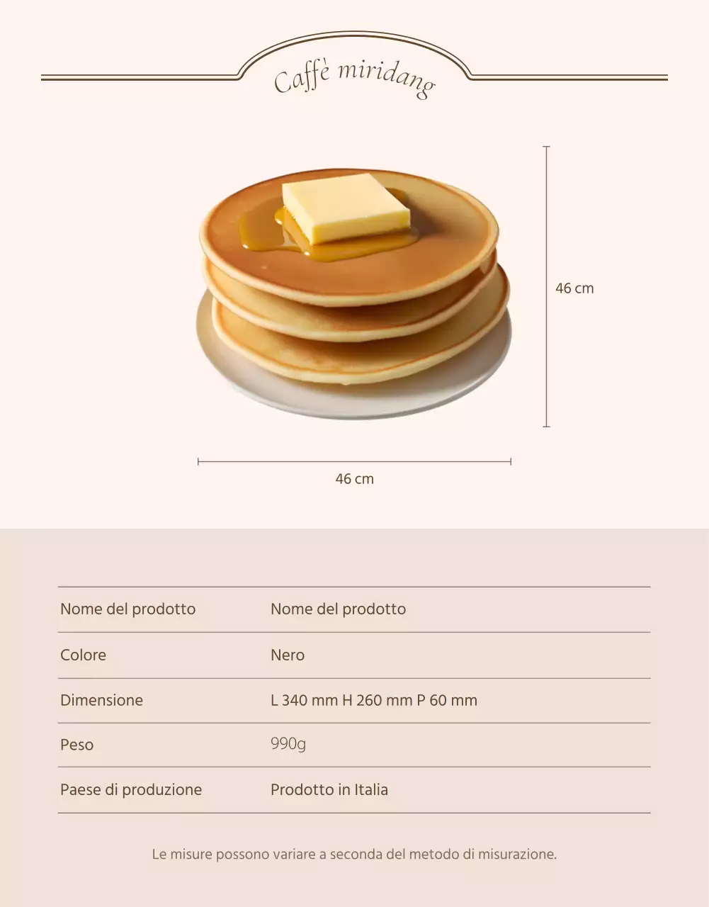 Istruzioni e avvertenze o pubblicità per le pagine di dettagli d'epoca in avorio e beige