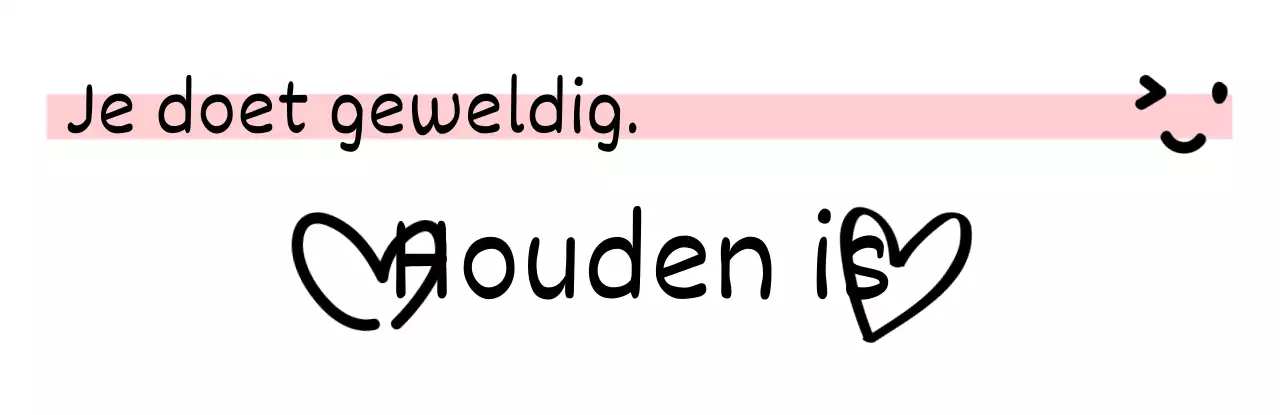 Ontwerp zinnen die liefdevolle aanmoediging overbrengen