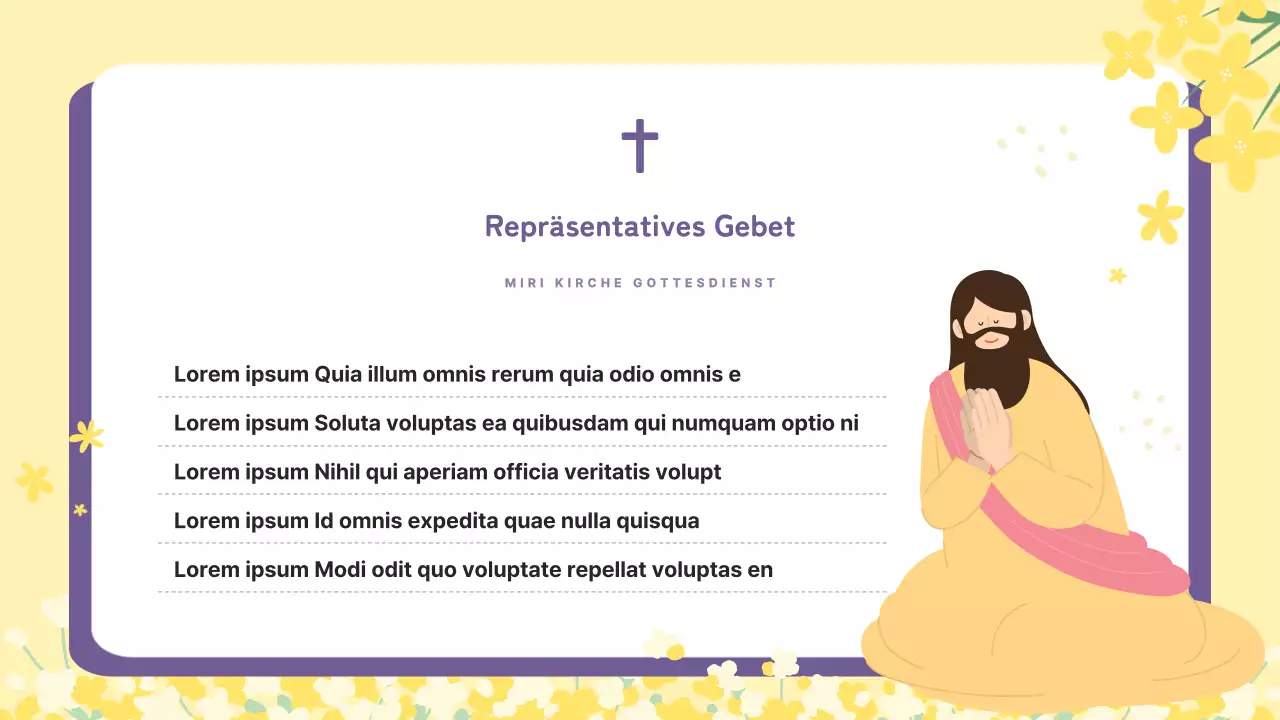 Ein Leitfaden für die bezaubernden Osterkirchenspaziergänge von Gelb und Lila