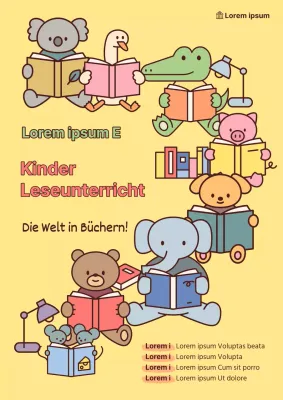 Über Yellow's Cosy Reading Class