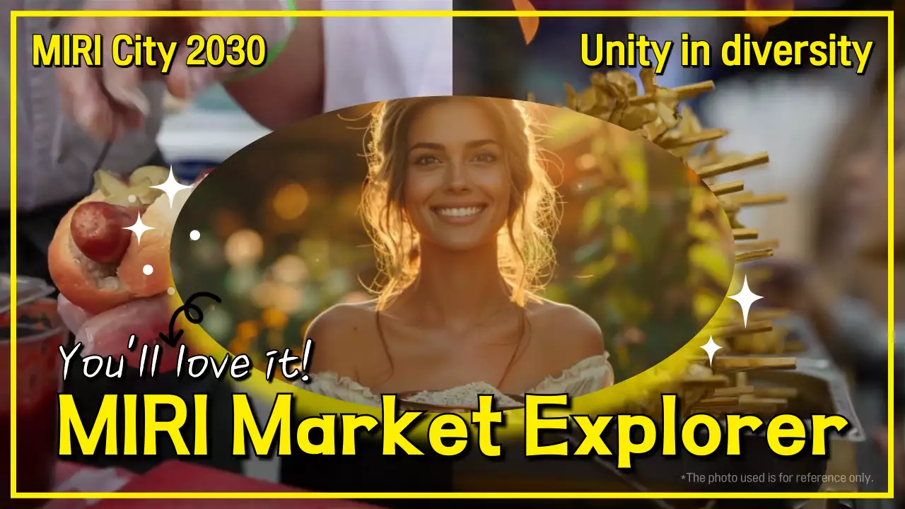 옐로우 트렌디 마켓 프로모션 유튜브 썸네일