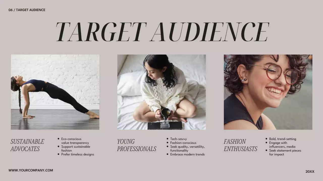 Beige Modern Fashion Promotion Presentation