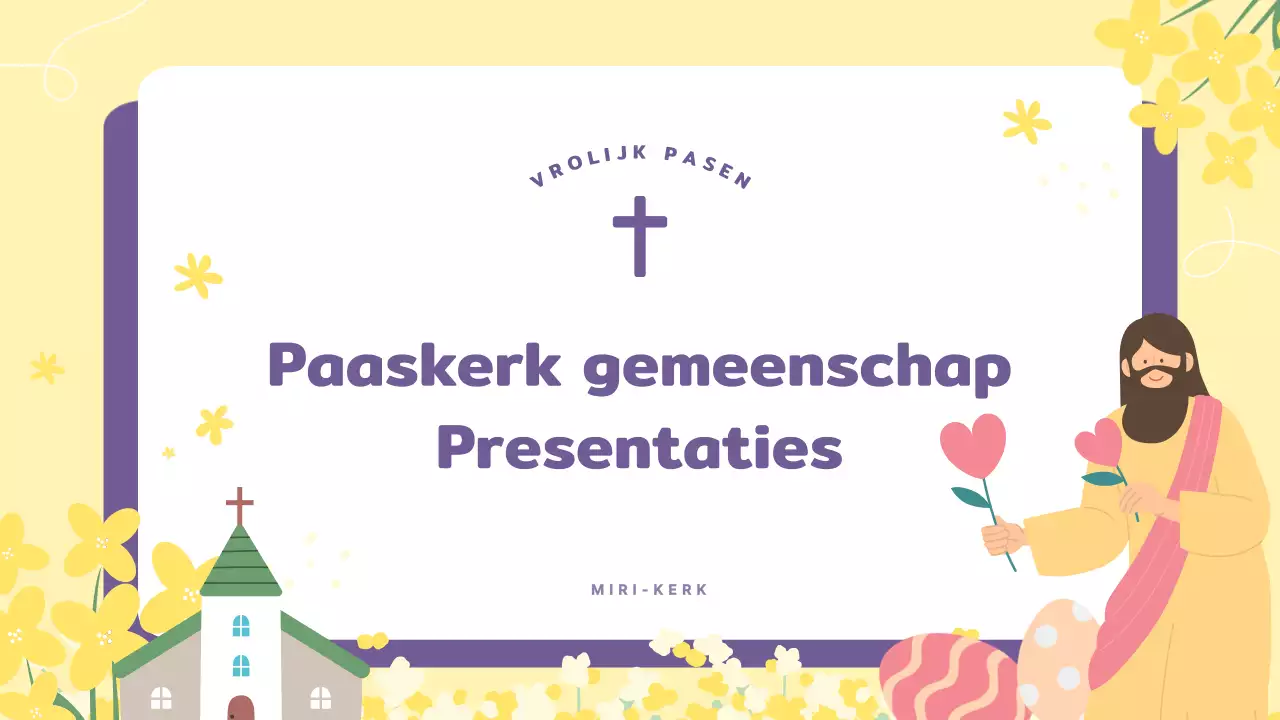 Een gids voor Yellow and Purple's schattige paaswandelingen door de kerk