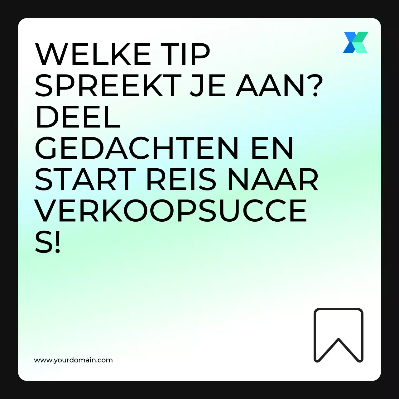 Wit en Groen Moderne Marketing Verkoopstrategie Gids